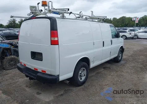 2015 Chevrolet Express 2500 Work Van from USA, damaged, VIN 1GCWGFCF4F1155534
